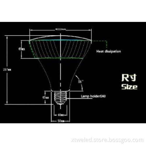 90W High Bay Lamp With Small Size And High Lumen